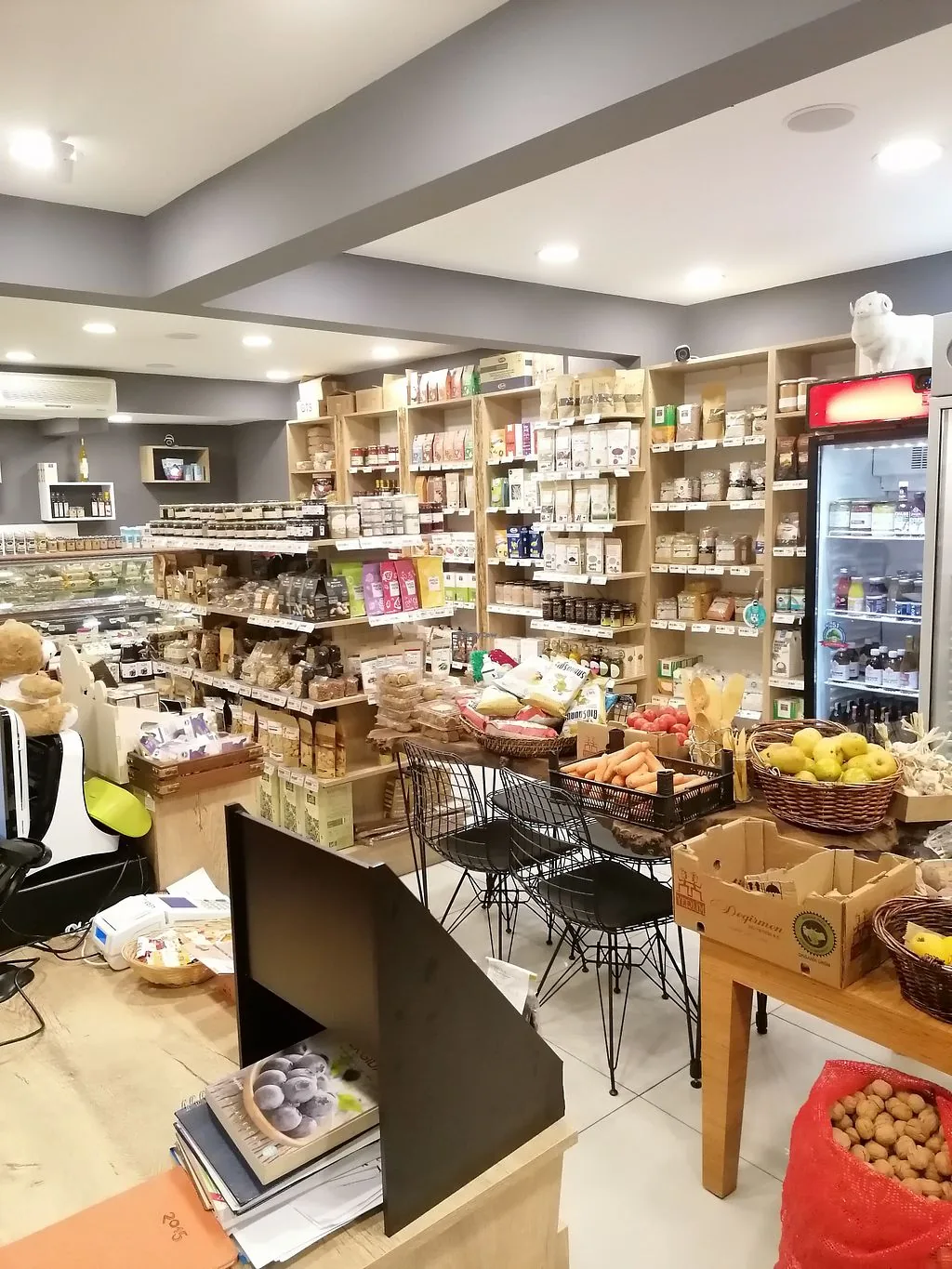 Gusto Organik iç mekân reyonları